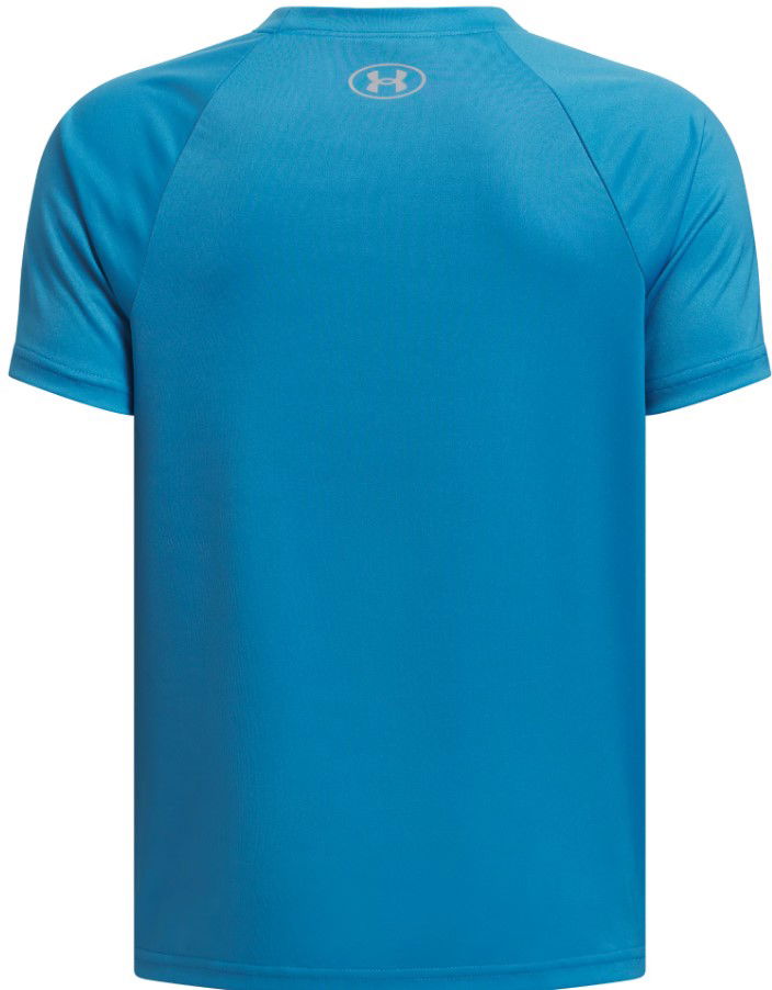 Тениска Under Armour Under Armour Tech Split Wordmark Short Sleeve T-Shirt Синьо | 1383010-452, 1