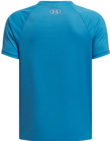 Тениска Under Armour Under Armour Tech Split Wordmark Short Sleeve T-Shirt Синьо | 1383010-452, 1