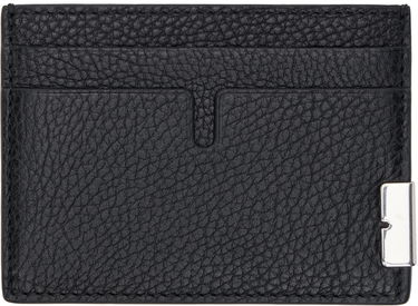 Портфейл Burberry Black B Cut Card Holder Черно | 8083754, 0