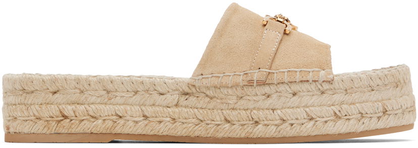 Аксесоари Versace Versace Medusa '95 Espadrille Sandals Бежово | 1016050_1A11411_1KF9V