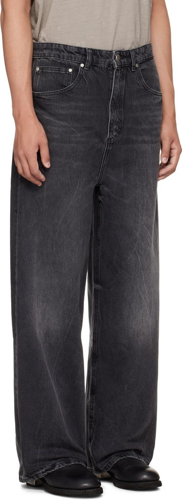 Дънки Han Kjøbenhavn Han Kjobenhavn Baggy Jeans Черно | M-134348, 4