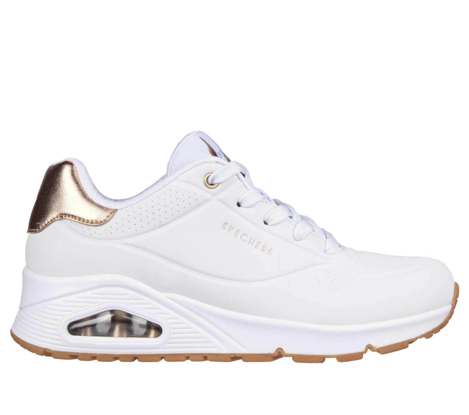 Кецове и обувки Skechers Uno Бяло | 177094-WHT, 0