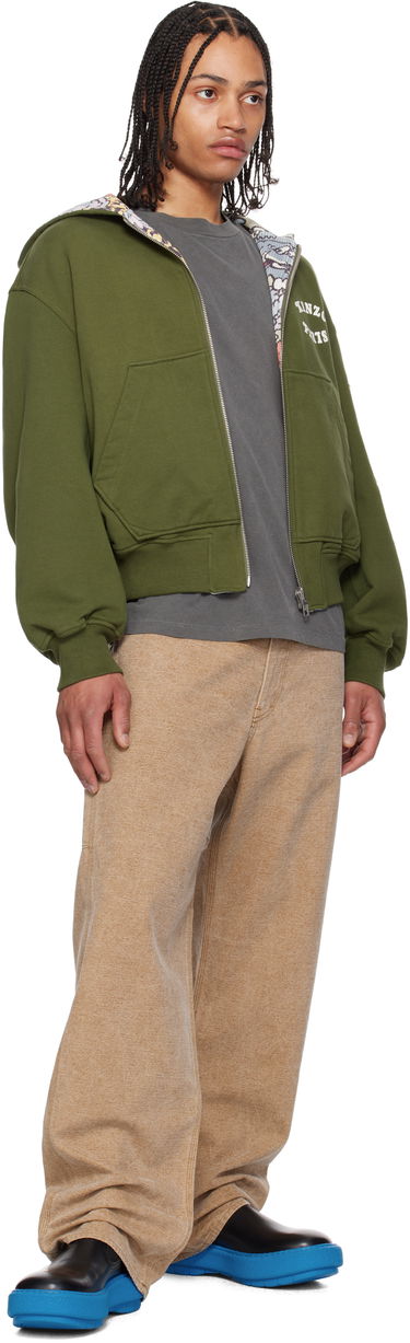 Суитчър KENZO Kenzo Paris VERDY Edition Reversible Hoodie Зелено | FF55SW2514MT, 4