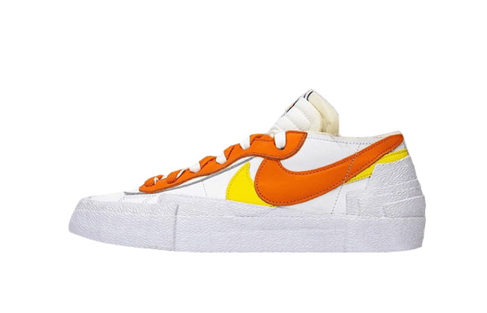 Кецове и обувки Nike sacai x Blazer Low "Magma Orange" Бяло | DD1877-100, 0