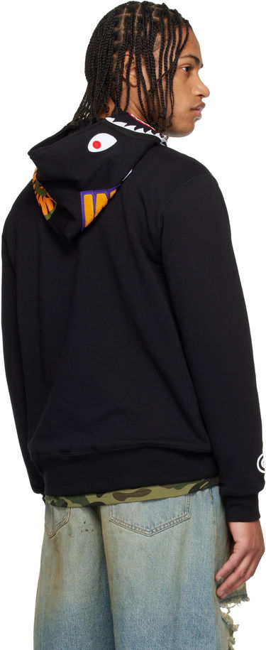 Суитчър BAPE Shark Pullover Hoodie Черно | 001PPL801301M, 2