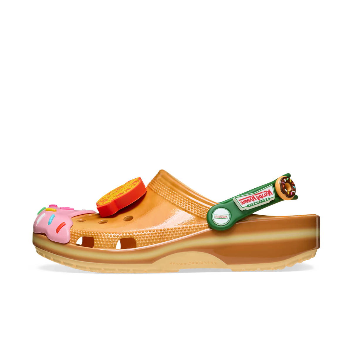 Кецове и обувки Crocs Krispy Kreme x Classic Clog "Golden Hour" Кафяво | 211443-78Z, 0