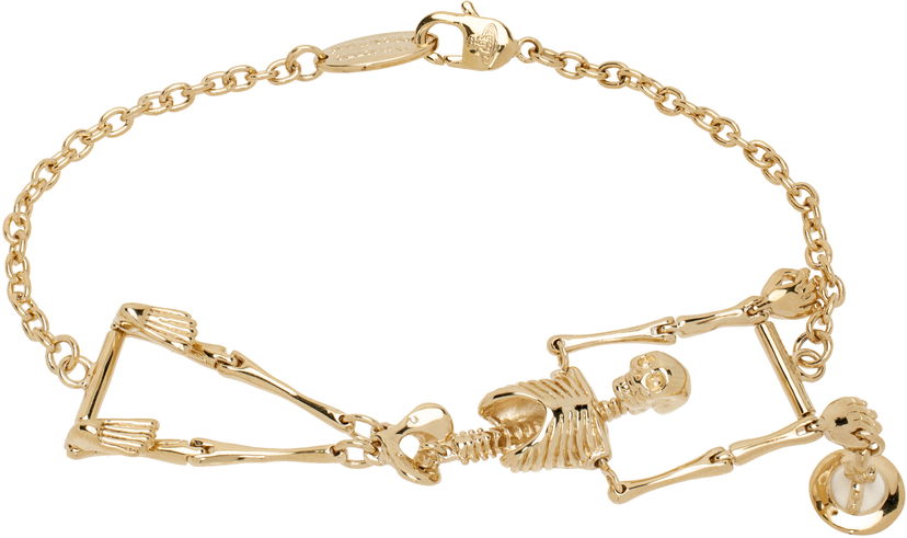 Гривна Vivienne Westwood Skeleton Bracelet Металик | 6102023G-02R445-