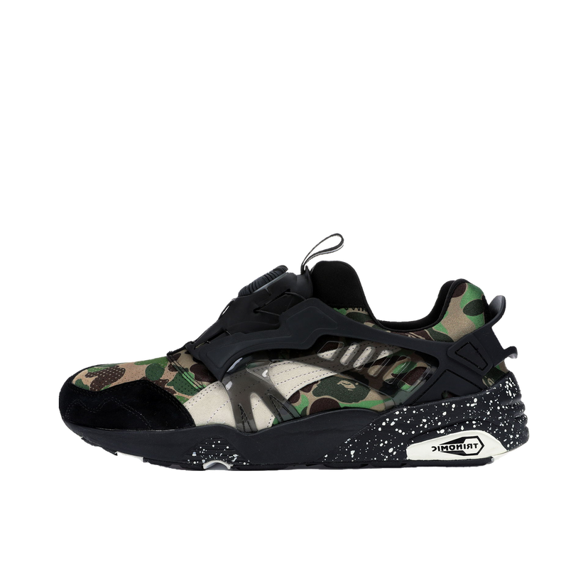 Кецове и обувки Puma Disc Blaze Bape Camo Green Черно | 358846-01