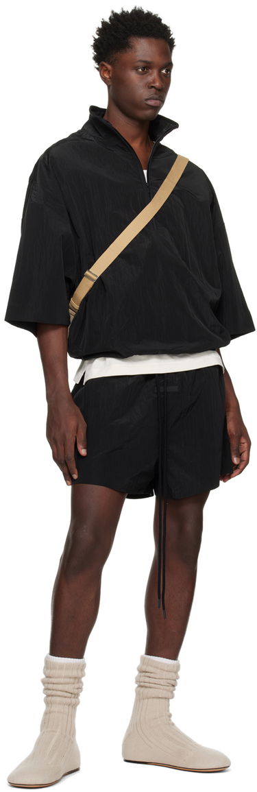 Ветровка Fear of God Fear of God ESSENTIALS Half-Zip Jacket Черно | 186SP244054F, 3