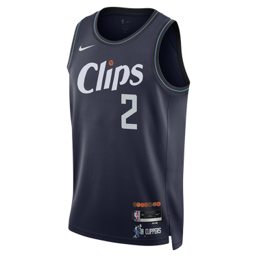 Фланелка Nike Dri-FIT NBA Swingman Kawhi Leonard LA Clippers City Edition 2023/24 Jersey Тъмно синьо | DX8505-420, 1