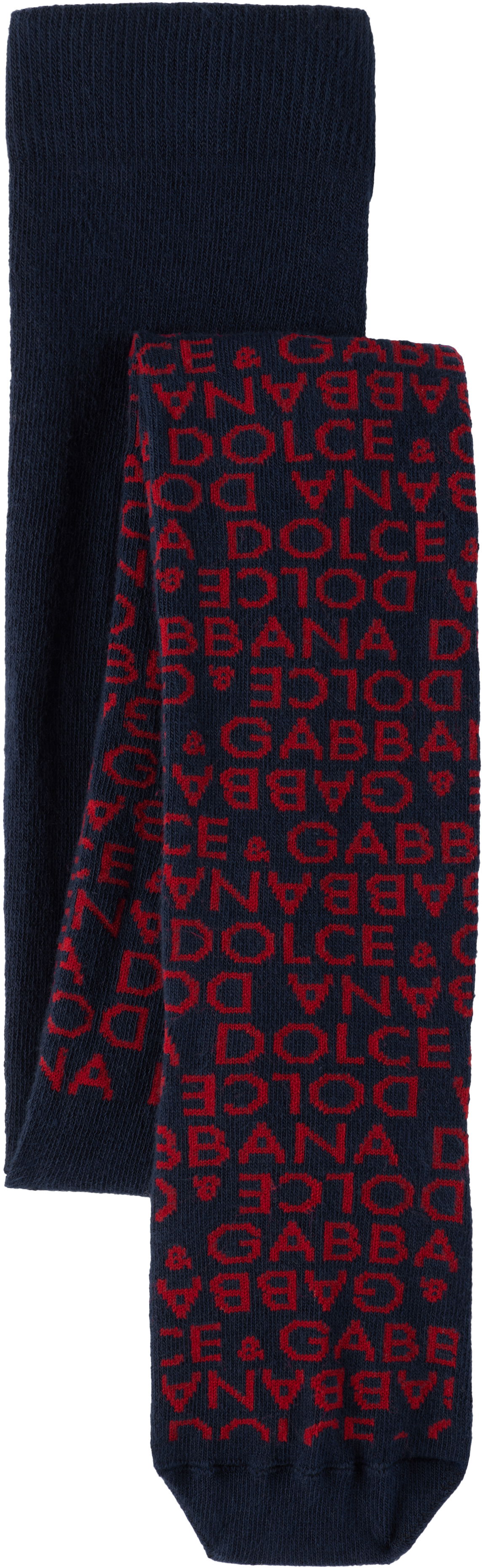 Чорапи Dolce & Gabbana Dolce&Gabbana Jacquard Knit Tights Тъмно синьо | LBKAE9 JBCDO, 0