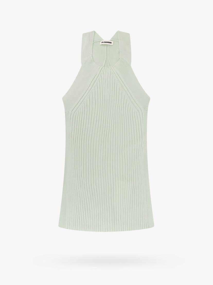 Потник Jil Sander Tank Top Зелено | J02NC0176J18287334