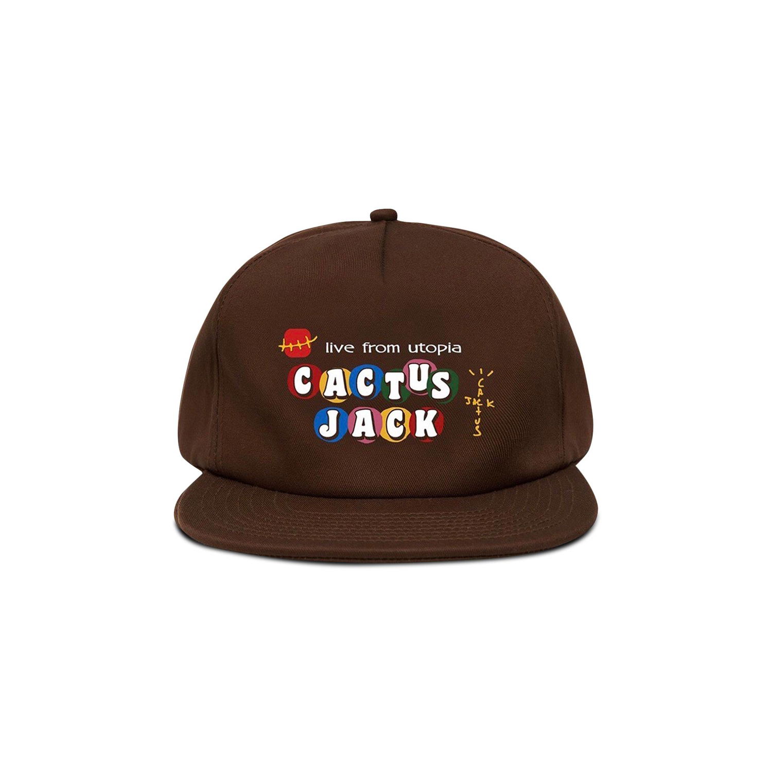 Шапка с козирка Cactus Jack by Travis Scott McDonald's x Live From Utopia Hat Кафяво | CJMD HH133 BROW, 1