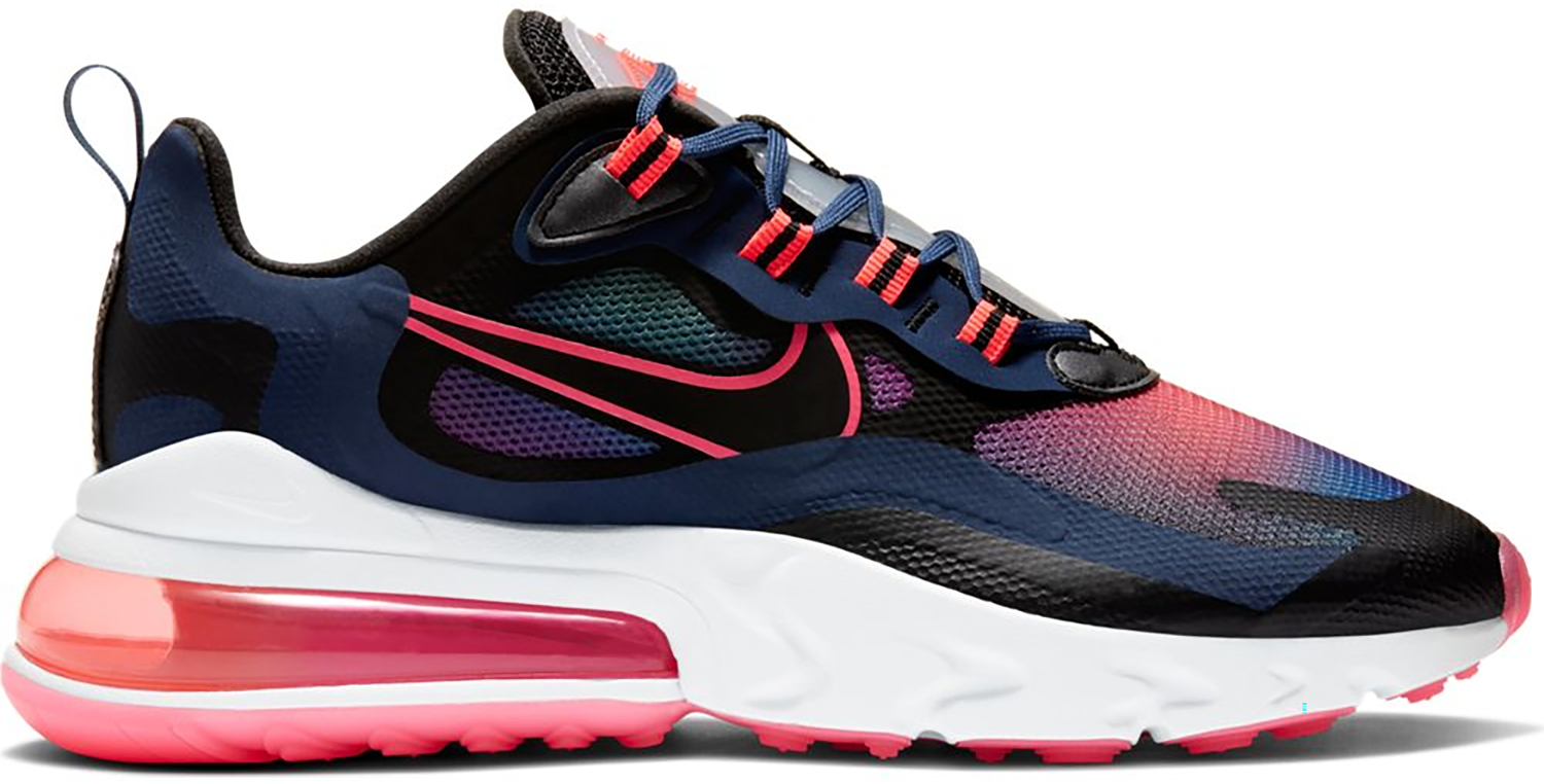 Кецове и обувки Nike Air Max 270 React Midnight Navy Hyper Pink W Тъмно синьо | CK6929-400, 0