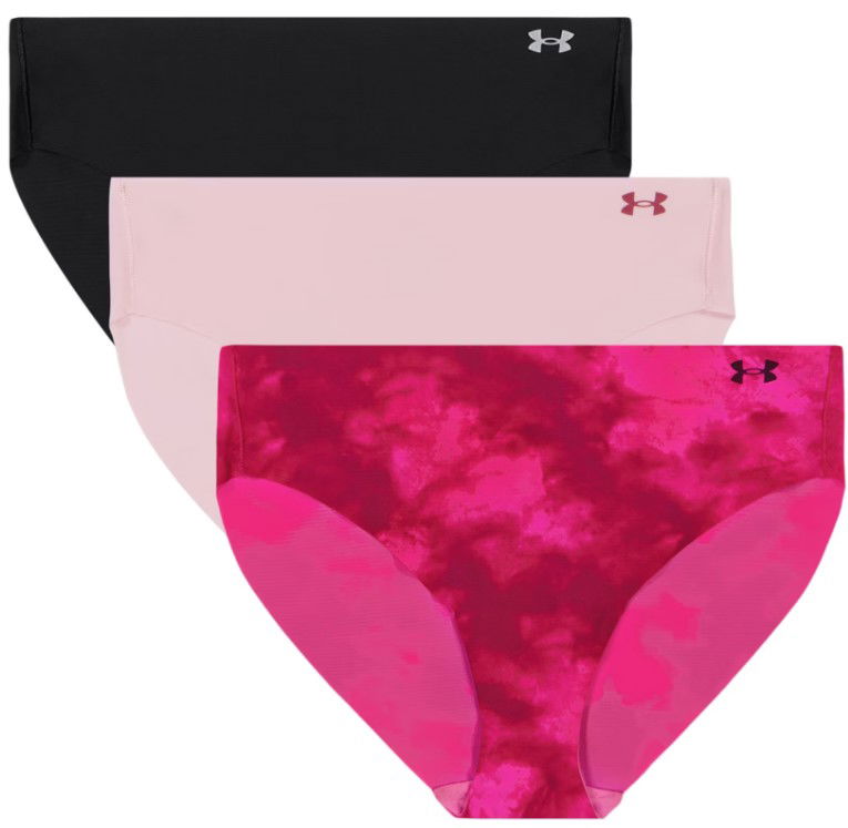 гащички Under Armour Under Armour Pure Stretch No Show Bikini Underwear - 3 Pack Черно | 1383898-622
