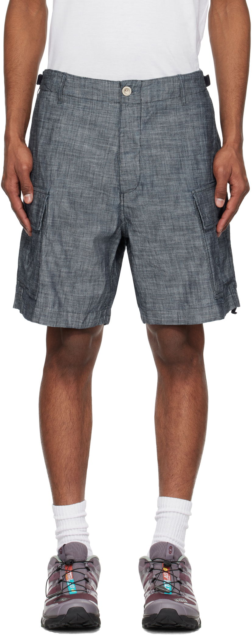 Къси панталони C.P. Company C.P. Company Chambray Cargo Shorts undefined | 18CMBE149A-110065W