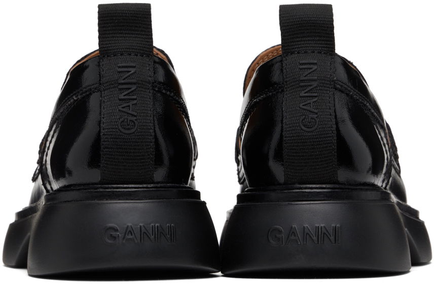 Кецове и обувки GANNI GANNI Everyday Platform Loafers Черно | S2621, 1
