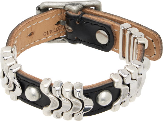 Leather Wave Bracelet