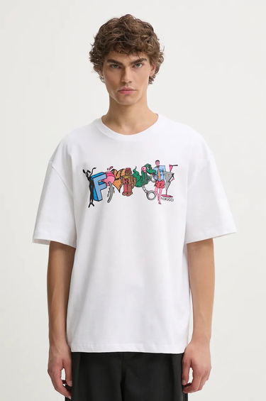 Тениска Fiorucci Fiorucci Graphic Print T-Shirt Бяло | M01FMTSH103CJ01WH04, 3
