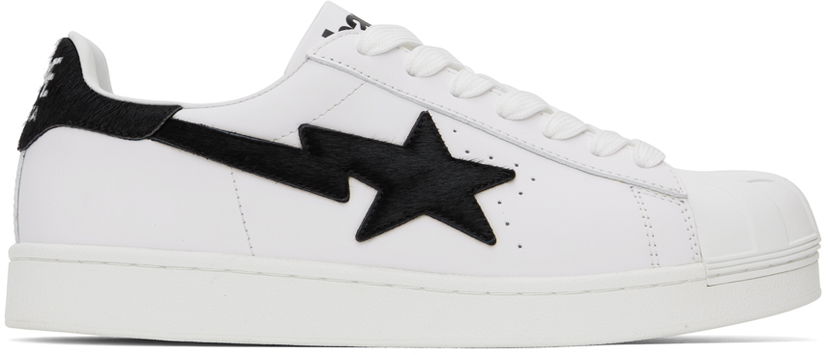 Кецове и обувки BAPE BAPE Skull STA #2 M1 Бяло | 001FWJ801065I