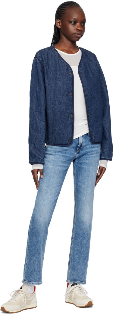 Тениска rag & bone Luca Long Sleeve T-Shirt Бяло | WAC23HT006FG06, 3