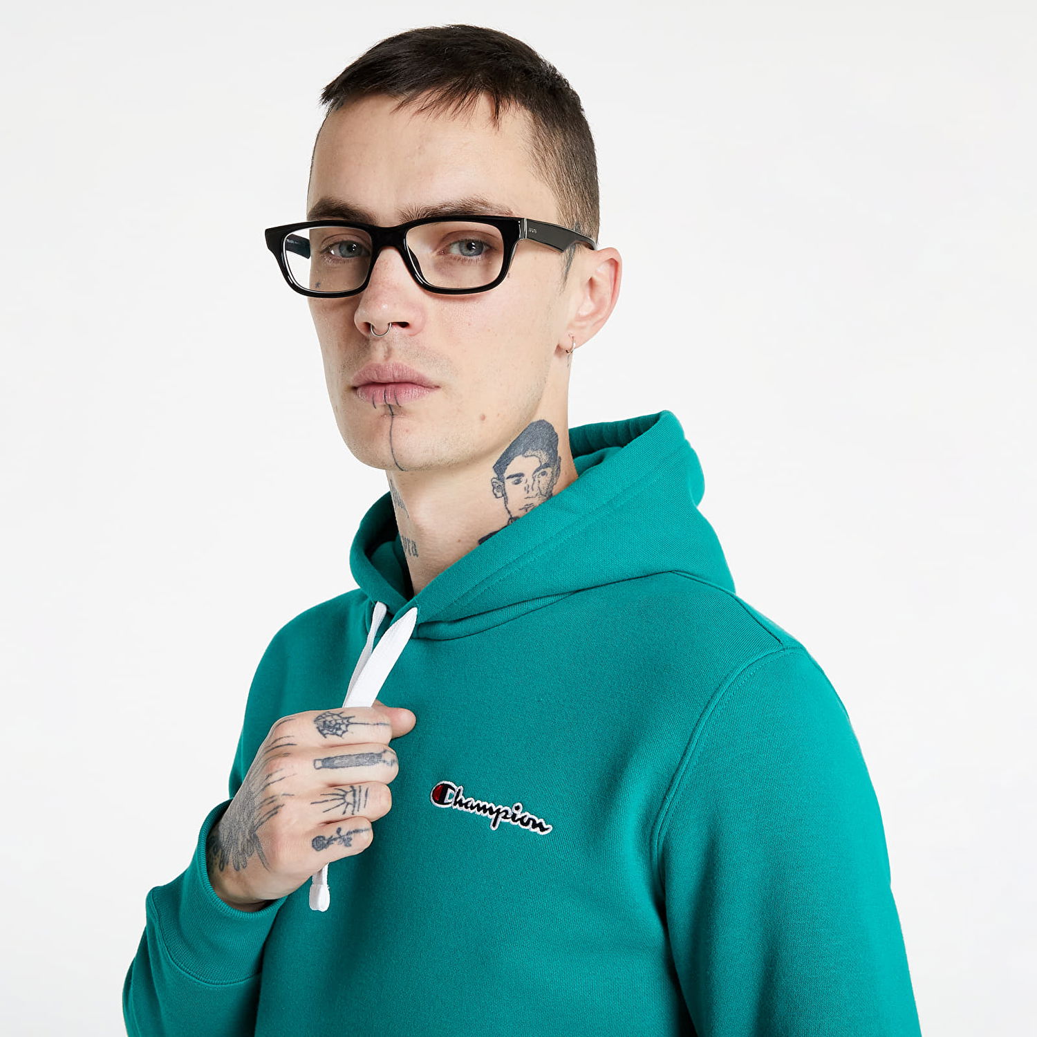 Суитчър Champion Rochester M Logo Hoodie Cdg Зелено | 216475 CHA GS091, 0