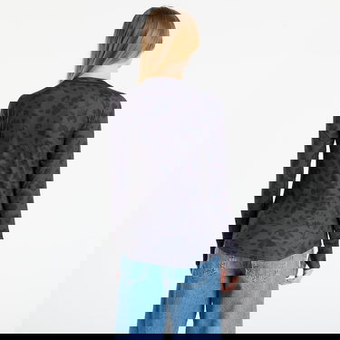 Тениска Horsefeathers Long-Sleeve Top Mirra Floral Cheetah with Thumbholes Черно | SW927E, 2