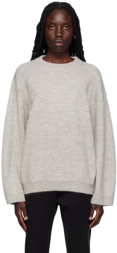 Пуловер TOTEME TOTEME Crewneck Sweater Сиво | 233-5571-344, 0
