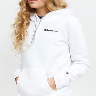 Суитчър Champion Women's White Hoodie Бяло | 114416-WW001, 2
