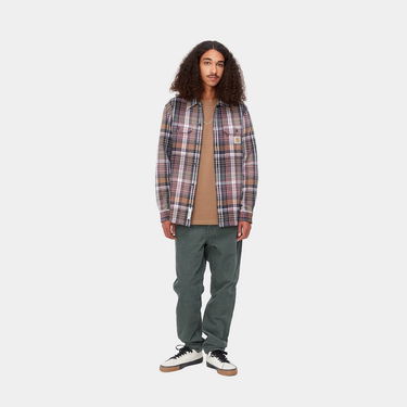 Панталони Carhartt WIP Newel Pant "Jura rinsed" Сиво | I031456_1CK_02, 4