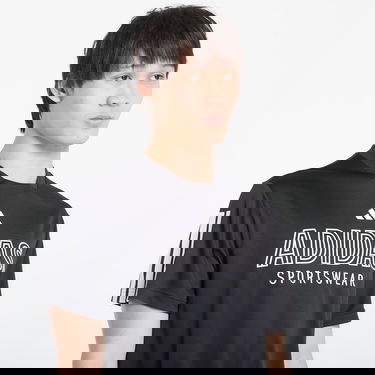 Тениска adidas Performance Tiro Short Sleeve Graphic T-Shirt Черно | KB1597, 4