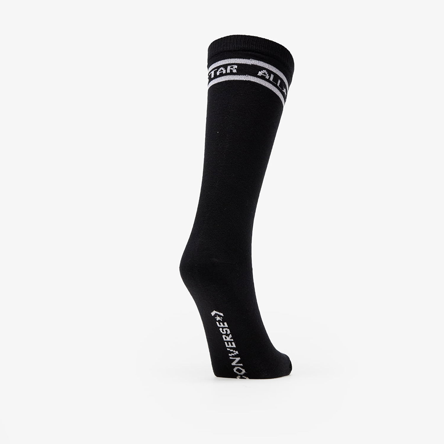 Бельо и чорапи Converse Flat Knit Crew Socks 2-Pack Черно | E1026B, 1