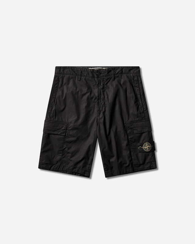 Stretch Cotton Tela Paracadute Cargo Shorts