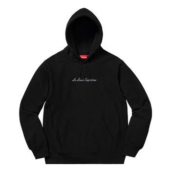 Суитчър Supreme Supreme Le Luxe Hoodie Черно | SUP-SS19-316, 0