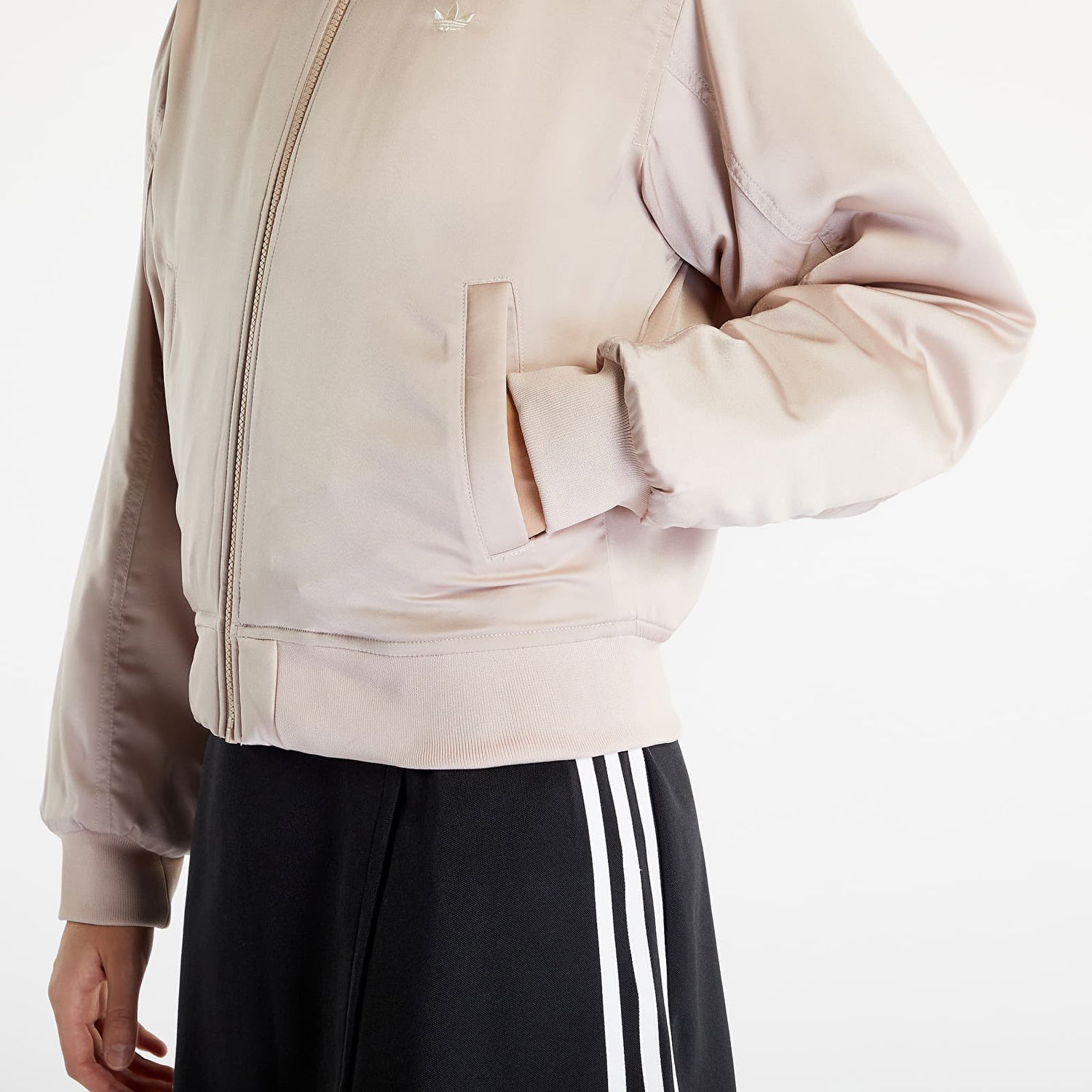 Яке бомбър adidas Originals Premium Essentials Bomber Jacket Бежово | HA7156, 1