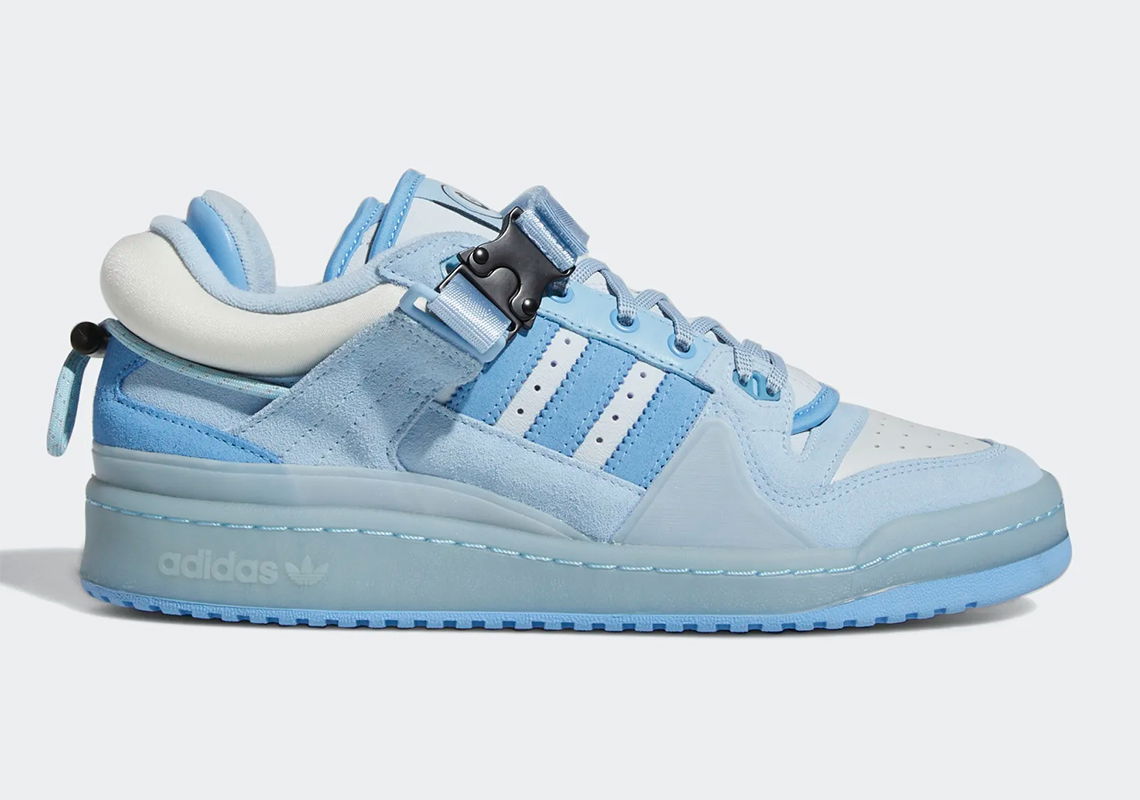 Кецове и обувки adidas Originals Bad Bunny x Forum Low "Blue Tint" Тюркоазено | GY9693, 0
