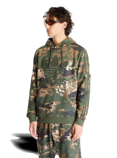 Суитчър adidas Originals Graphics Camo Hoodie Зелено | IP0284