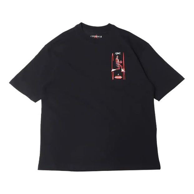 Тениска Jordan Jordan Flight Heritage '85 Print T-Shirt Черно | DH8965-010