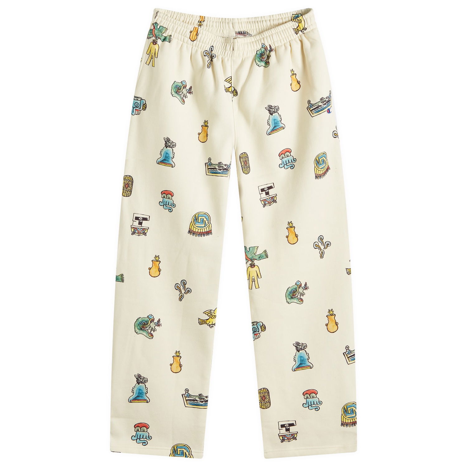 Спортни панталони Champion Washed Sweatpants Бежово | GP205106-XAM5V, 0