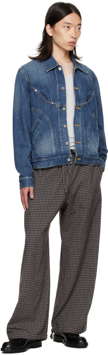 Яке sage NATION SAGE NATION Jiji Denim Jacket Синьо | S084 DENIM JIJI JACKET DENIM I, 3