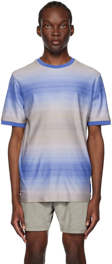 Тениска Paul Smith Paul Smith Untitled Stripe T-Shirt Синьо | M1R-919T-K02020-41, 0