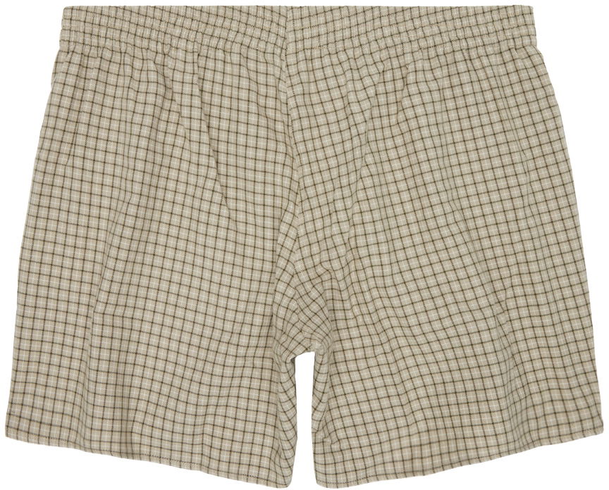 Боксерки ERL Plaid Boxers Бежово | ERL09UW10, 1