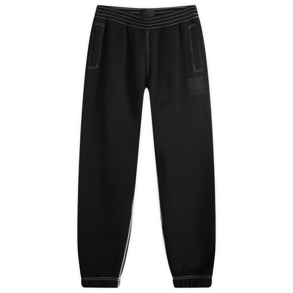 Спортни панталони Givenchy Casual Sweatpants With Contrast Stitching Черно | BM51DA3YPQ-004, 0