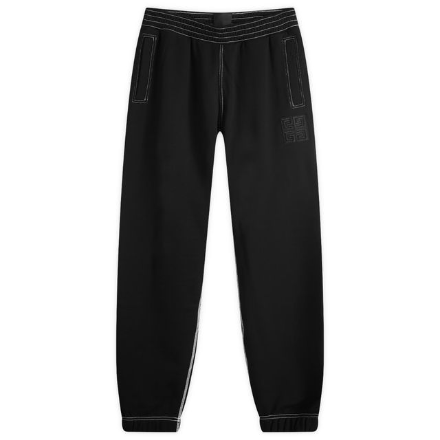 Casual Sweatpants With Contrast Stitching