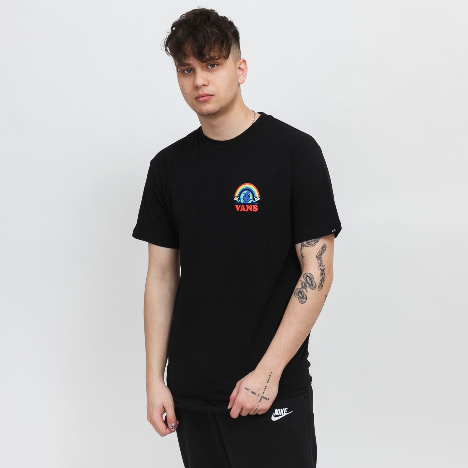 Тениска Vans Good Vibes T-Shirt Черно | VN0A4PKXBLK1, 0