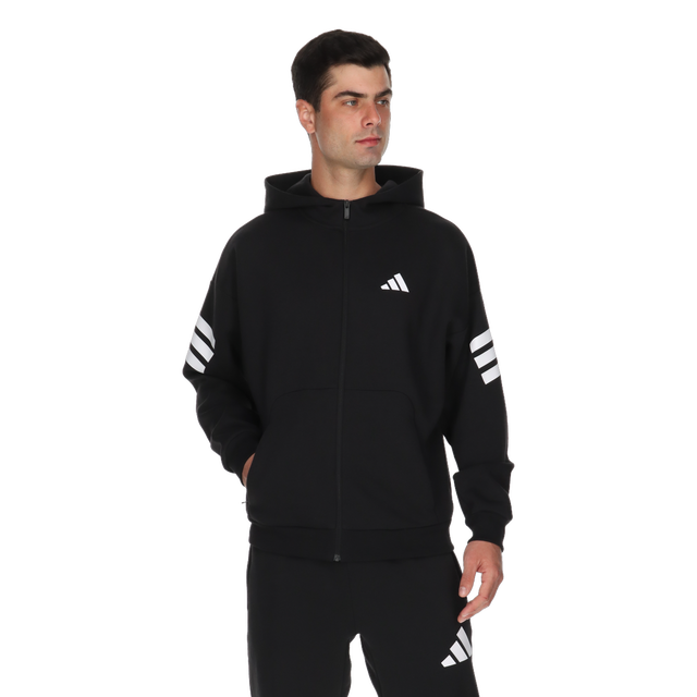 3-Stripes Full-Zip Hoodie