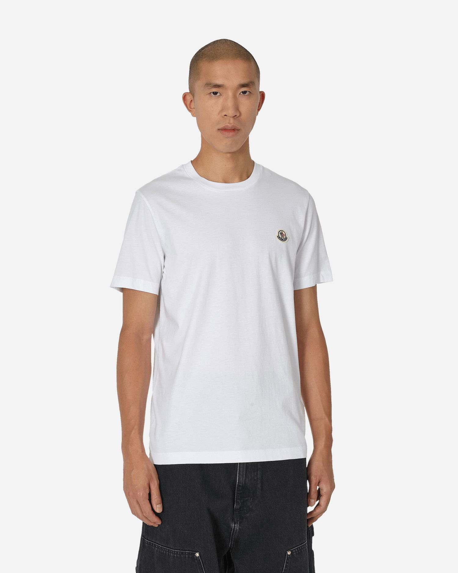 Тениска Moncler 3-Pack Logo Бяло | 8C00046829H8 001, 1
