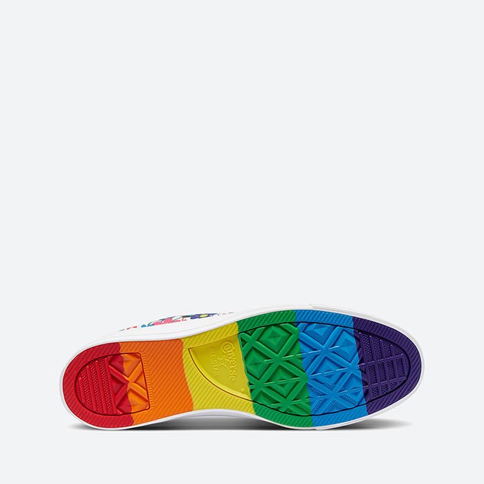 Кецове и обувки Converse Pride Chuck Taylor All Star Low Бяло | 170823C, 1
