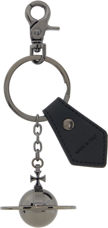 Ключодържатели Vivienne Westwood Vivienne Westwood Gunmetal 3D Orb Keychain Металик | 8203011NU-OM0014-, 2