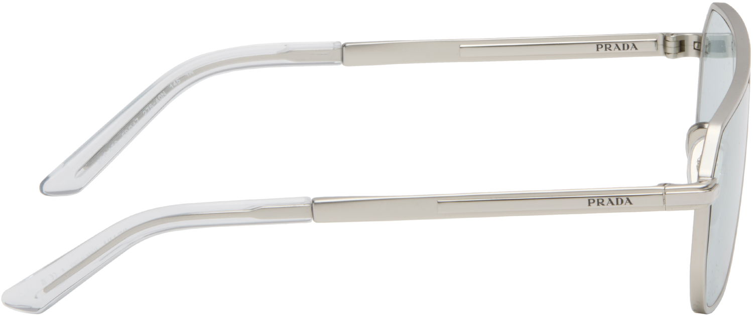 Слънчеви очила Prada Iconic Metal Plaque Sunglasses Металик | 0PR A53S 27540N59 8056262511657, 1